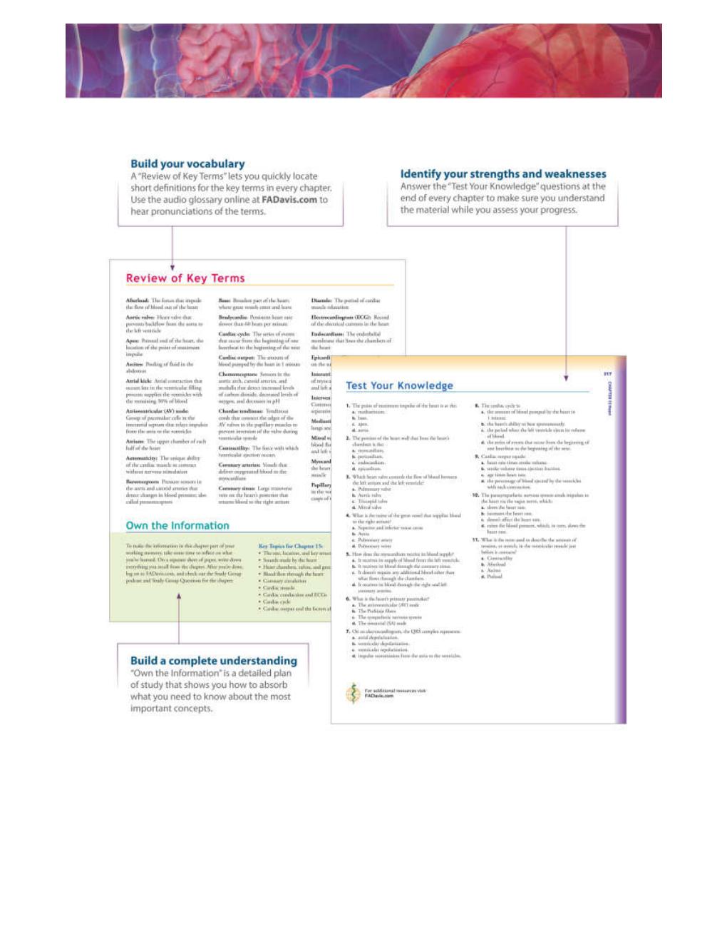 Preview page 5 of Understanding Anatomy & Physiology A Visual, Auditory, Interactive Approach 4th Edition By Gale Sloan Thompson