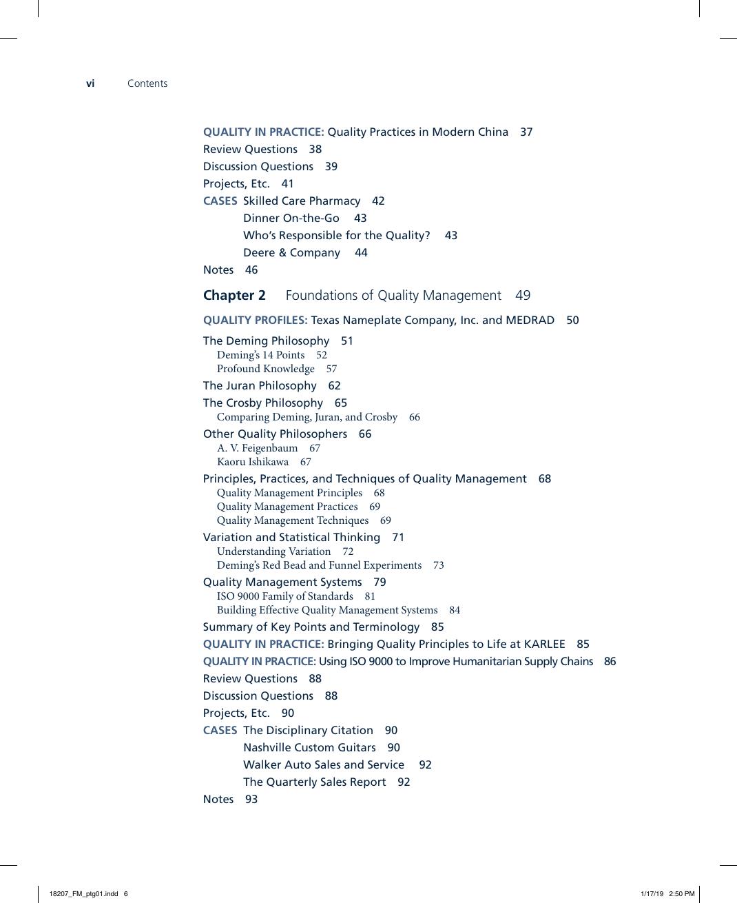Preview page 7 of Managing for Quality and Performance Excellence 11th Edition By James Evans, William Lindsay