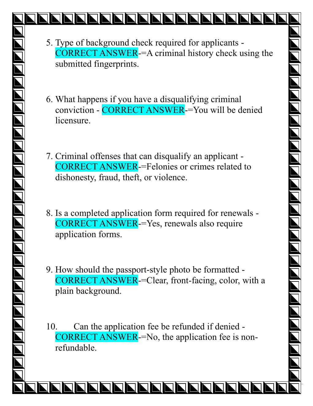 Preview page 2 of Tennessee CCTV Qualifying Agent Licensing &  Certification Guide Midterm Exam with Well  Updated Questions and Verified