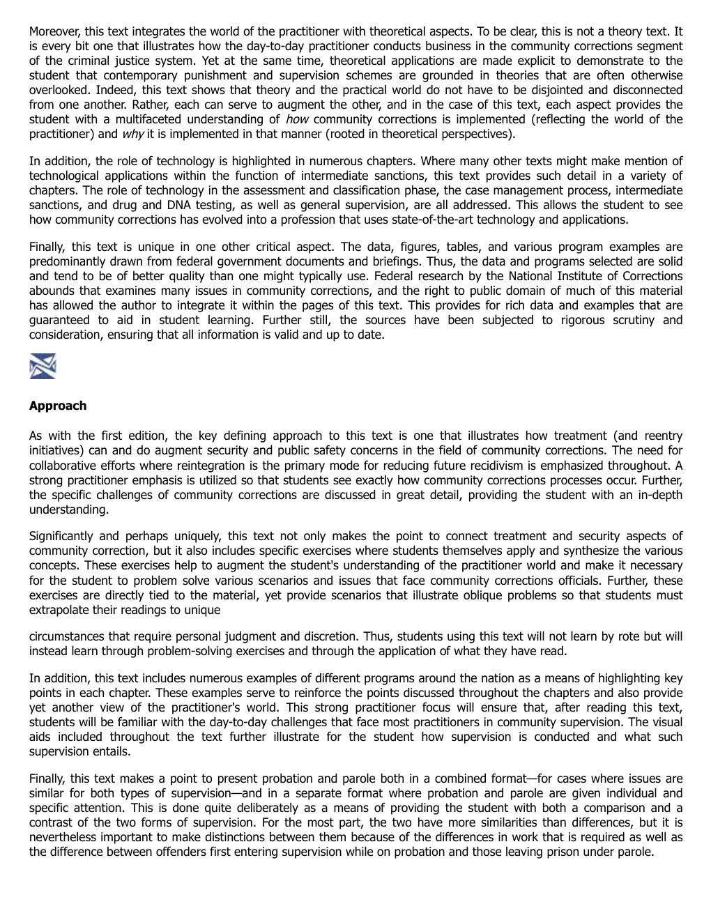 Preview page 6 of Community Corrections 2nd Edition By Robert Hanser