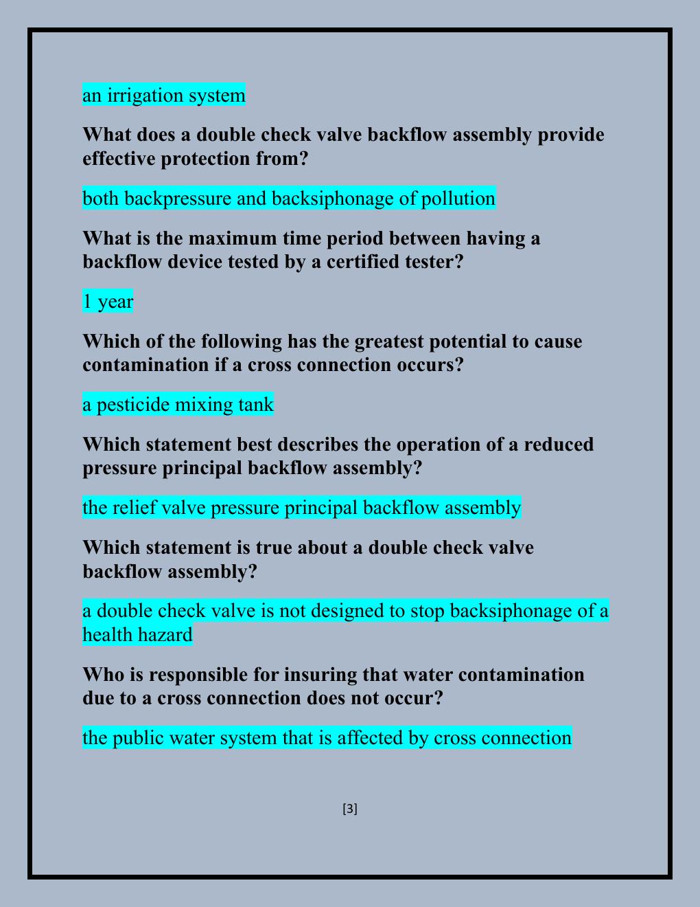 Preview page 3 of Distribution Practice Exam Grade 1