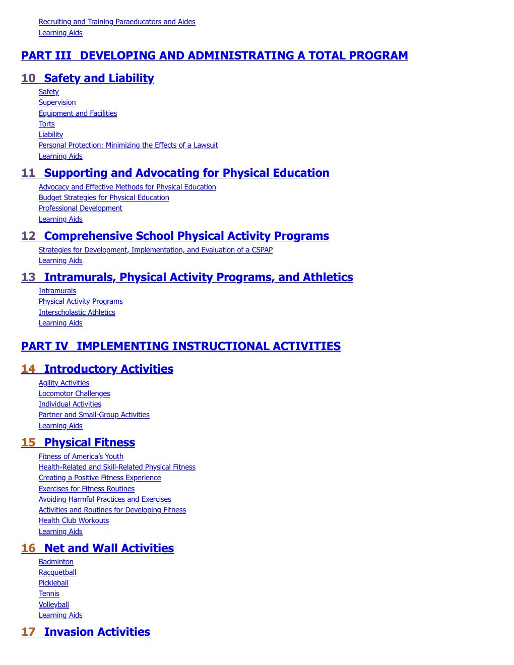 Preview page 7 of Dynamic Physical Education for Secondary School Students 10th Edition By Timothy Brusseau, Heather Erwin, Paul Darst, Ro