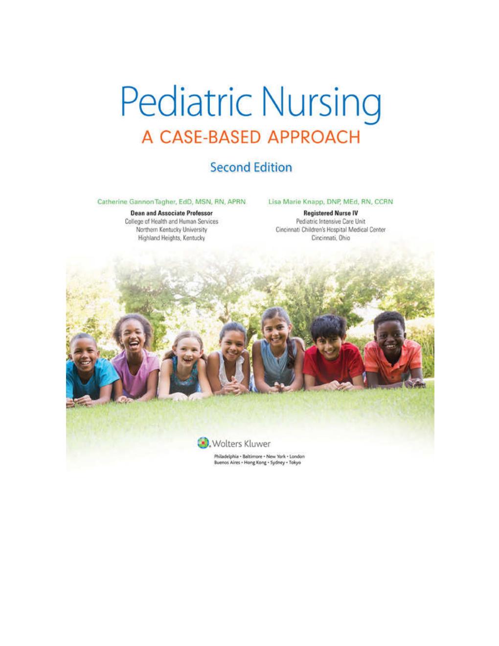 Preview page 2 of Pediatric Nursing A Case-Based Approach 2nd Edition By Catherine Gannon Tagher