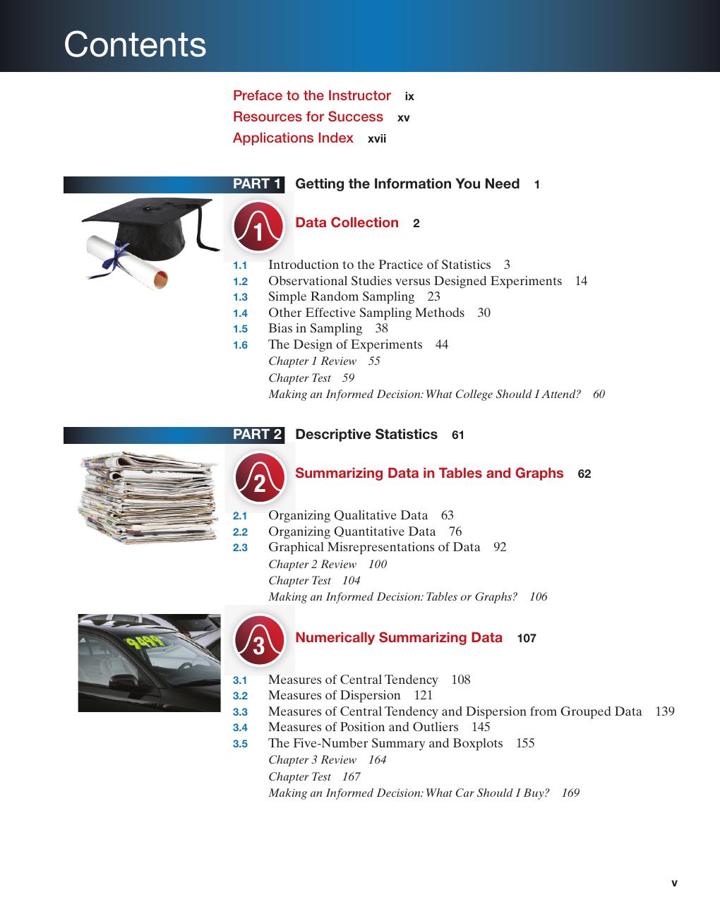 Preview page 9 of PDF(ebook) Statistics Informed Decisions Using Data, By Michael Sullivan III,6e