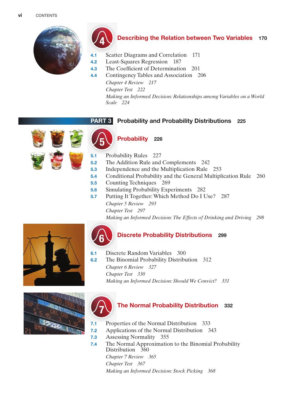 Preview page 10 of PDF(ebook) Statistics Informed Decisions Using Data, By Michael Sullivan III,6e