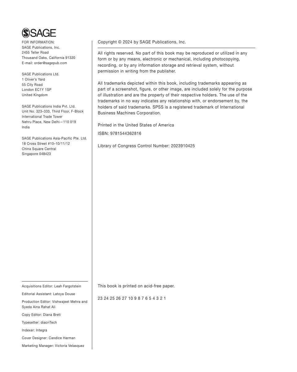 Preview page 5 of PDF(ebook) Statistics for the Behavioral Sciences, By Gregory J. Privitera, 4e