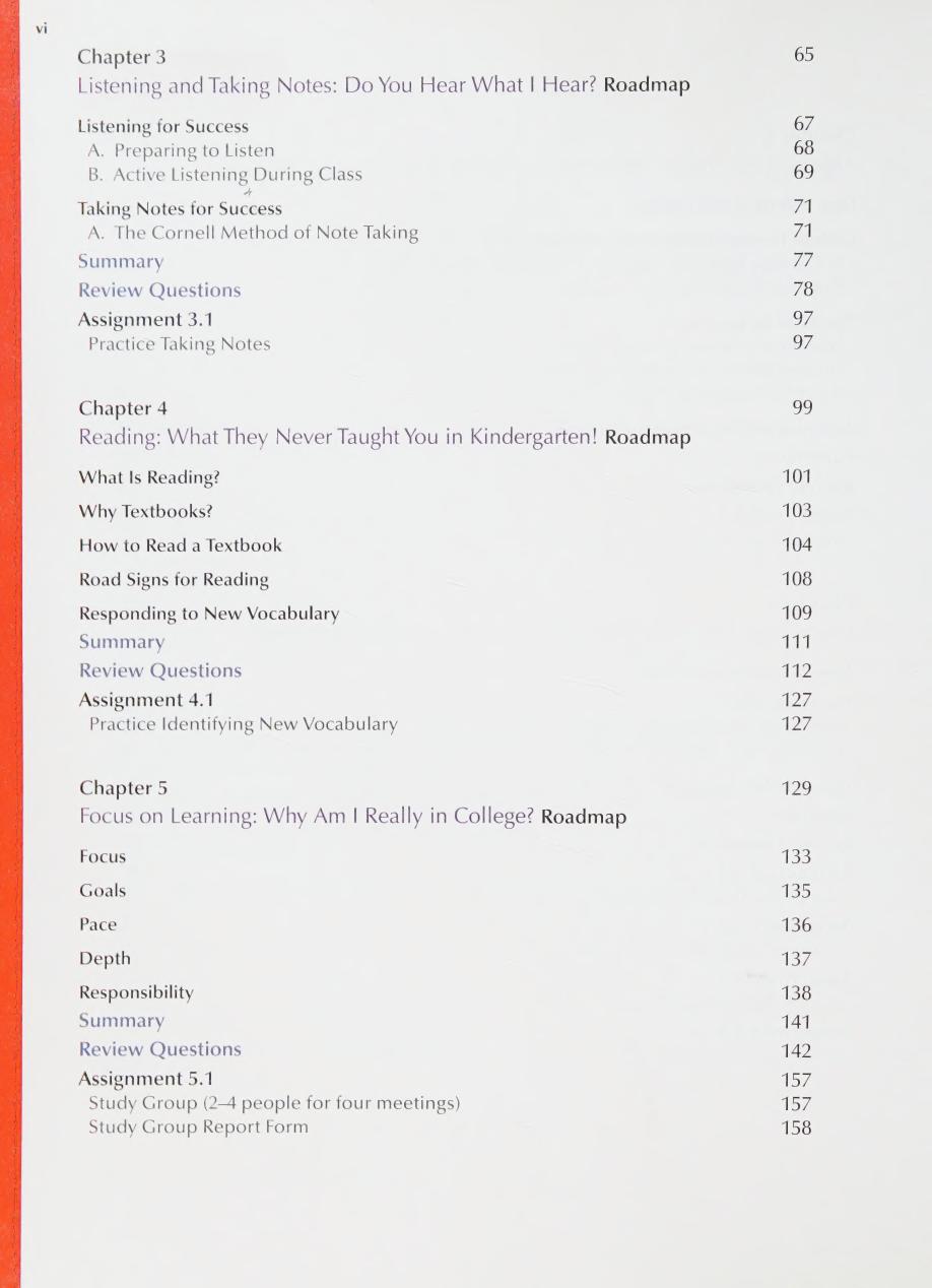 Preview page 6 of College Success a Concise Practical Guide 6th Edition By David Strickland, Carol Strickland