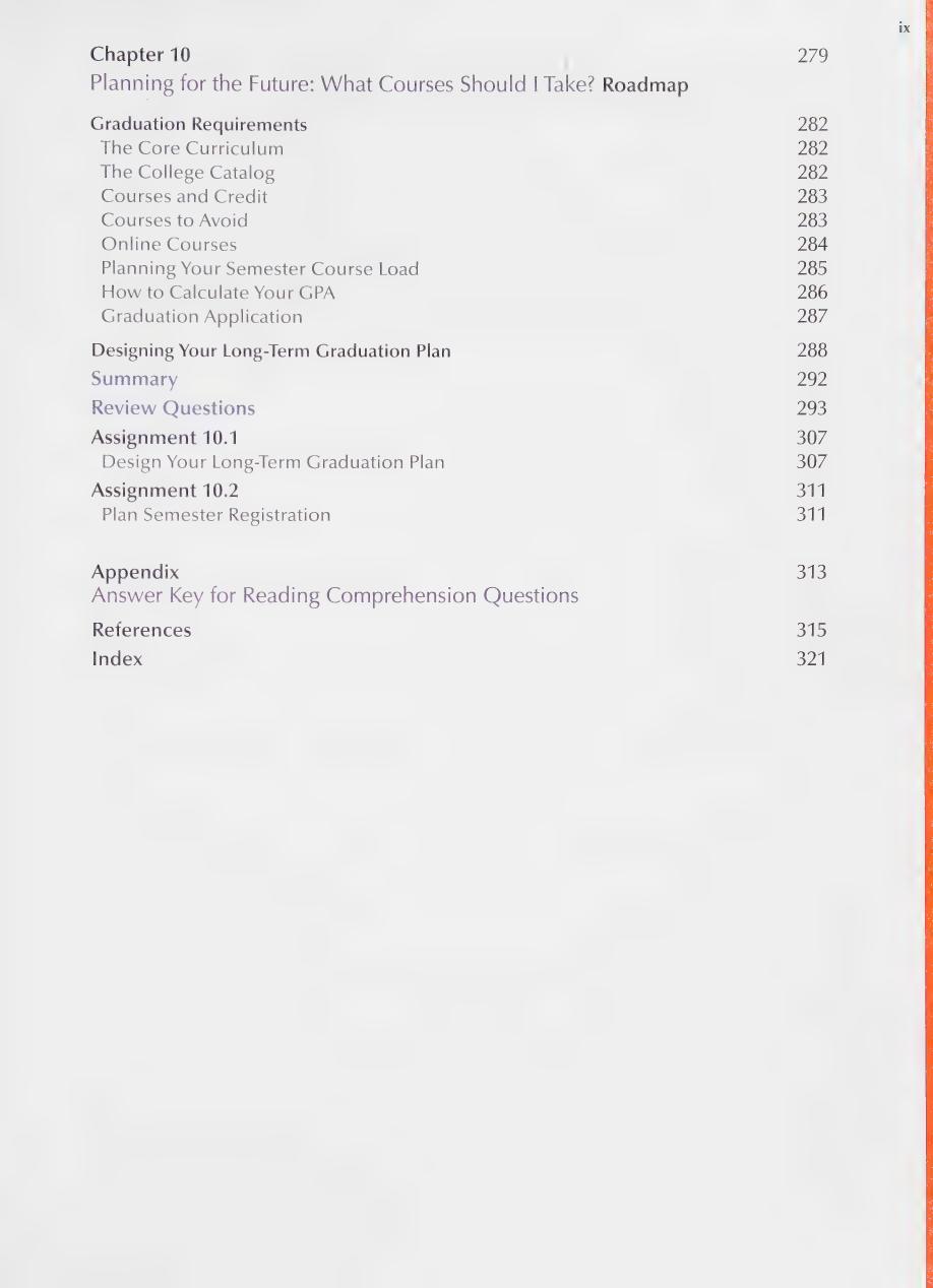 Preview page 9 of College Success a Concise Practical Guide 6th Edition By David Strickland, Carol Strickland