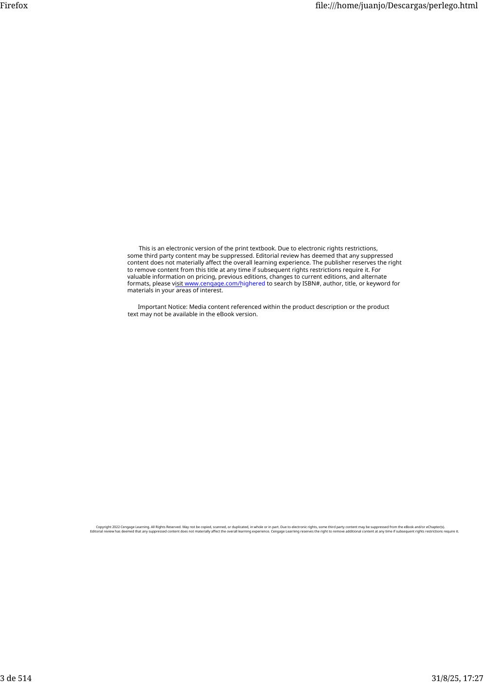 Preview page 3 of eBook [PDF] Sensation and Perception By E. Bruce Goldstein, James Brockmole