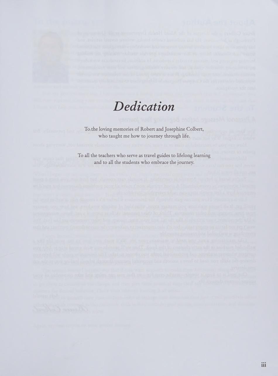 Preview page 4 of Navigating Your Future Success 3rd Edition By Bruce J. Colbert
