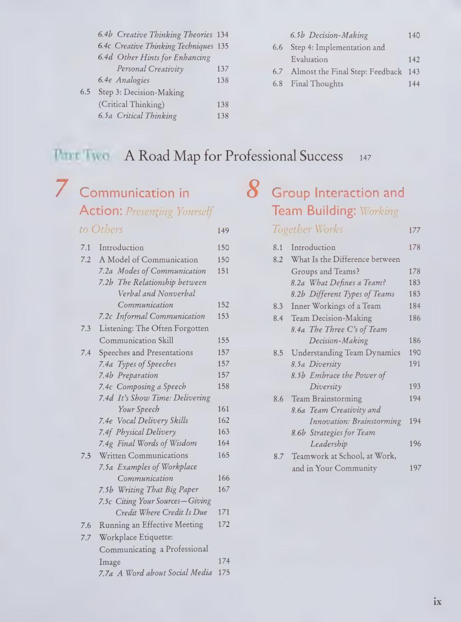 Preview page 10 of Navigating Your Future Success 3rd Edition By Bruce J. Colbert