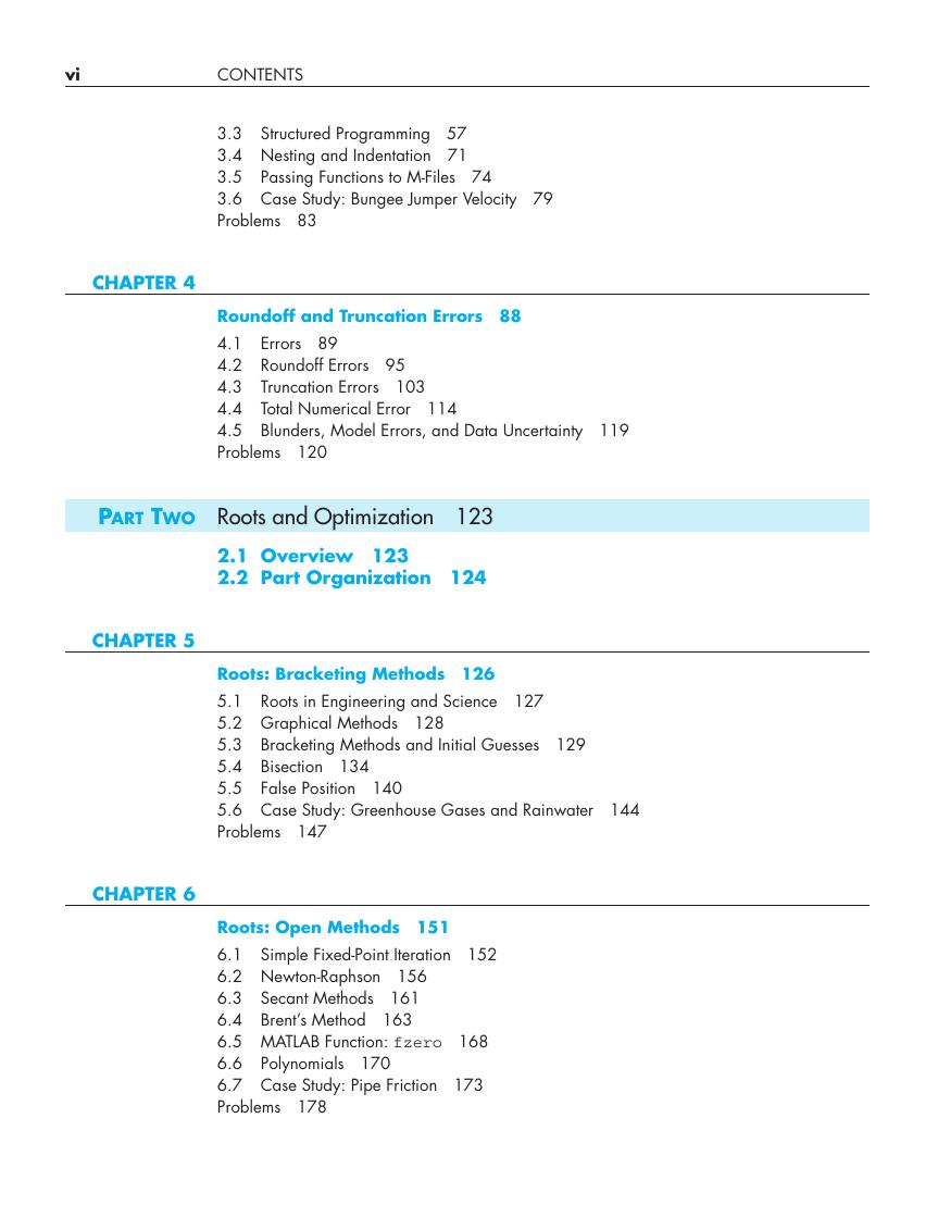 Preview page 8 of Applied Numerical Methods With MATLAB for Engineers & Scientists 3rd Edition By Steven Chapra
