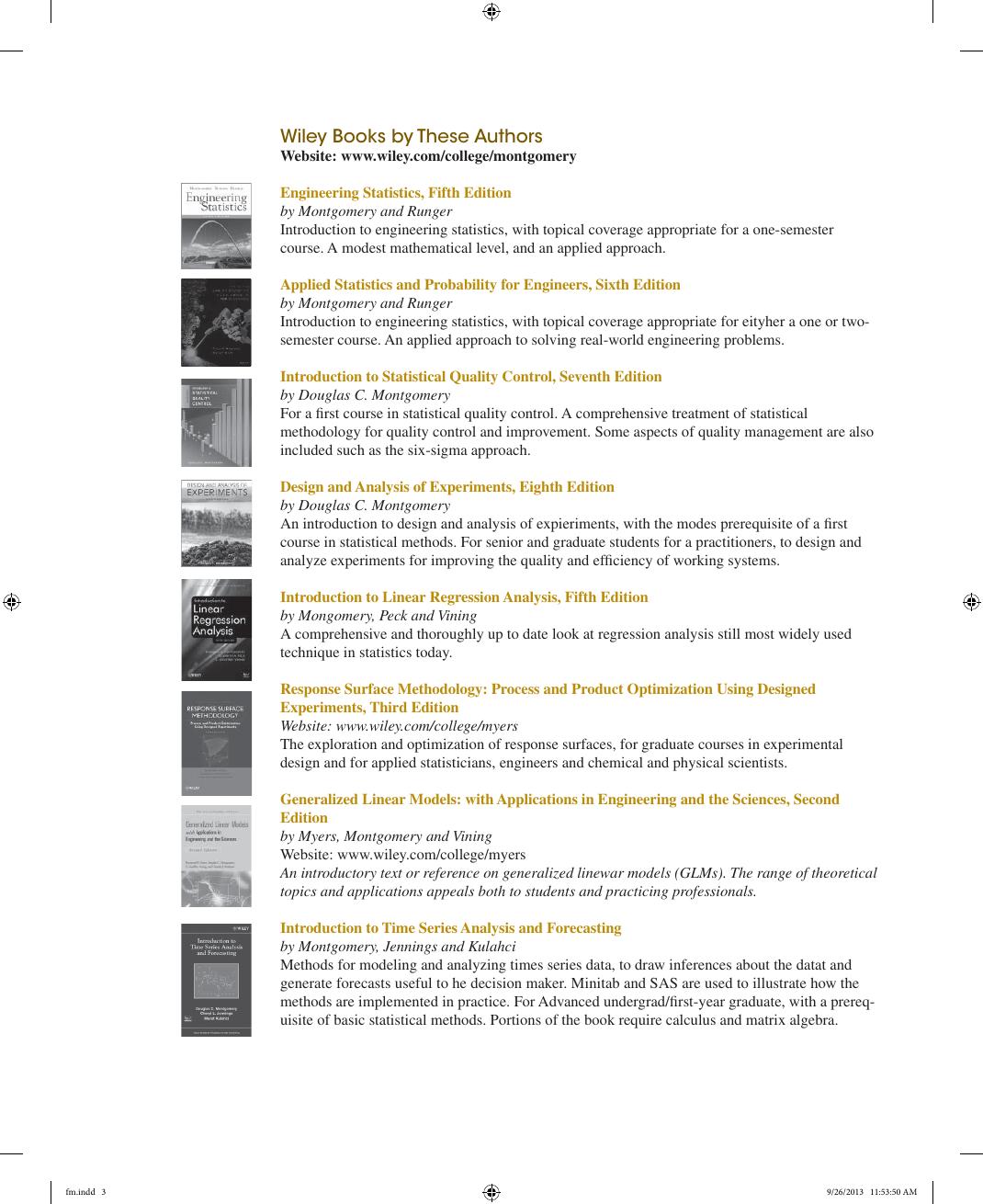 Preview page 7 of Applied Statistics and Probability for Engineers 6th Edition By Douglas Montgomery, George Runger
