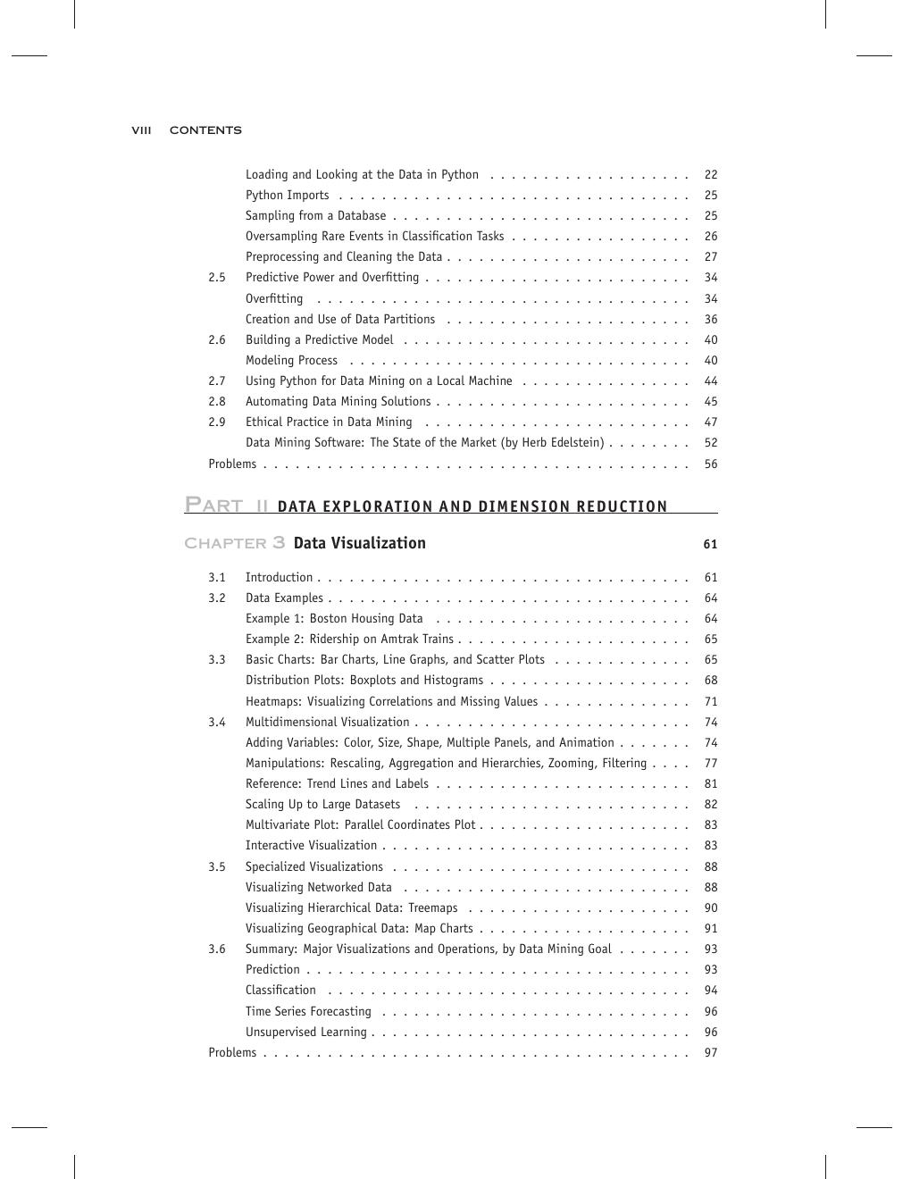 Preview page 9 of Data Mining for Business Analytics Concepts Techniques and Applications in Python 1st Edition By Shmueli, Bruce Gedeck,