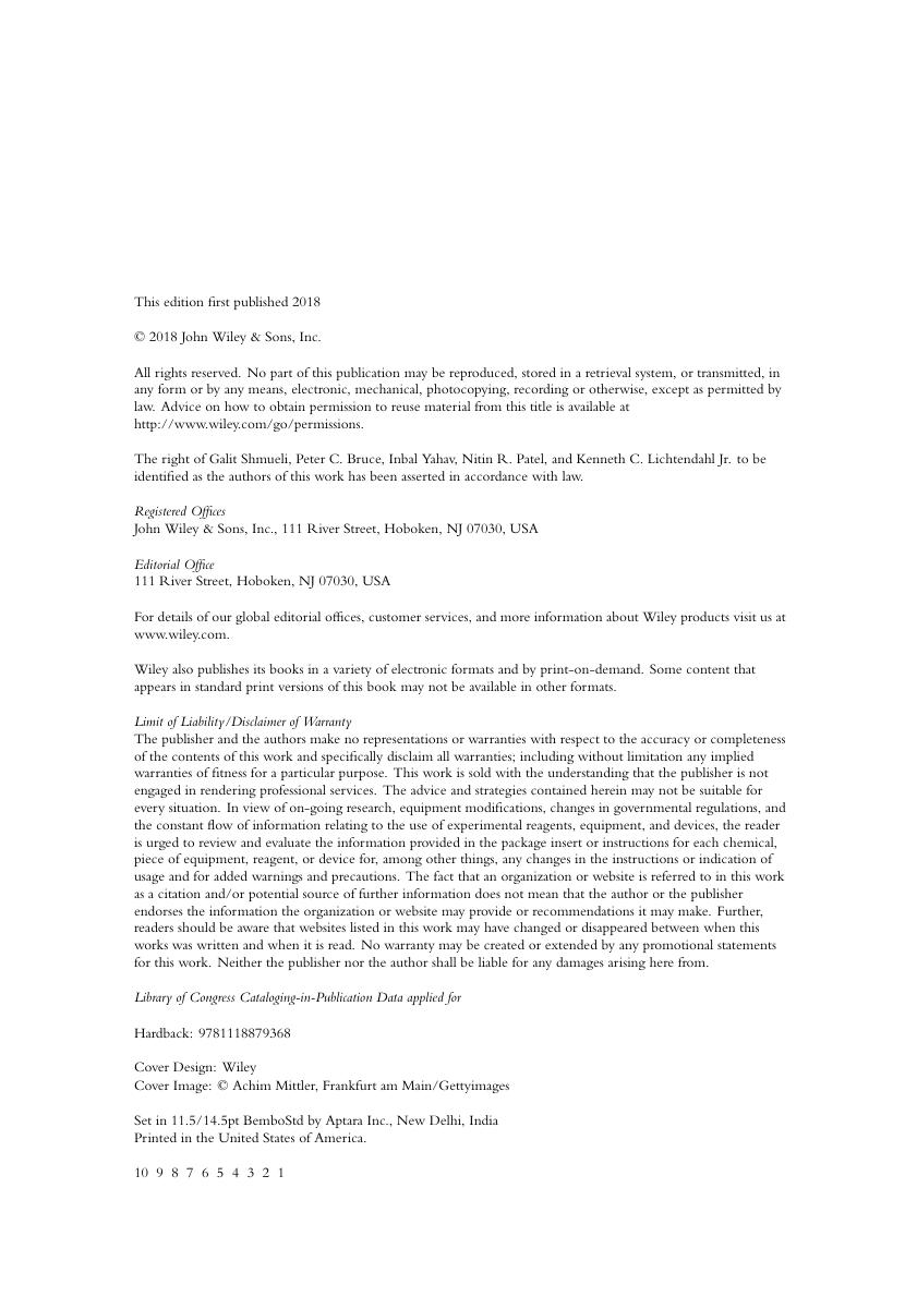 Preview page 6 of Data Mining for Business Intelligence Concepts Techniques and Applications in R 1st Edition By Galit Shmueli