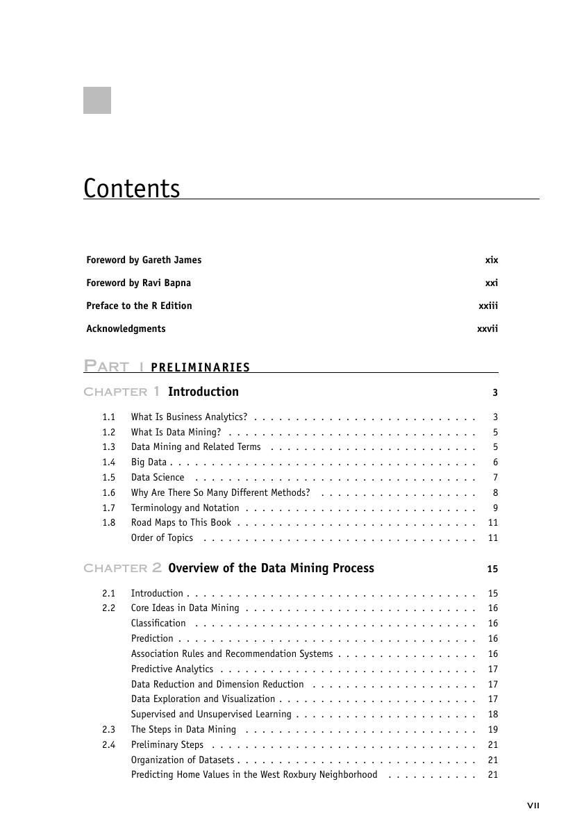 Preview page 9 of Data Mining for Business Intelligence Concepts Techniques and Applications in R 1st Edition By Galit Shmueli