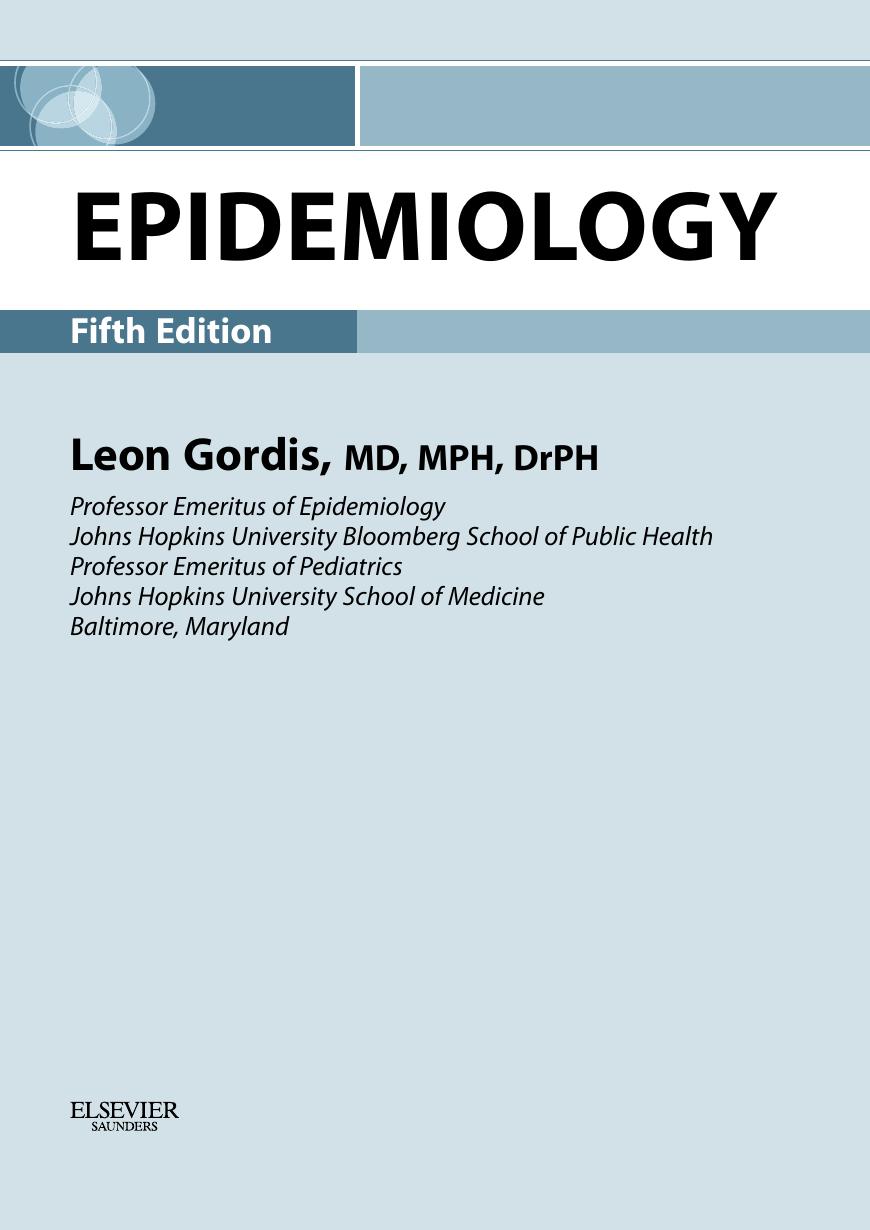 Preview page 5 of Epidemiology 5th Edition By Leon Gordis