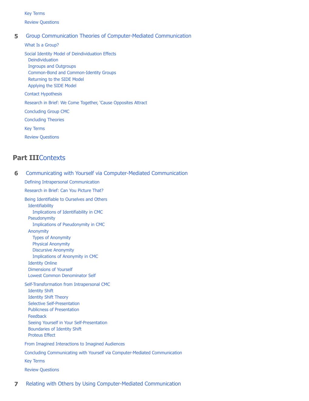 Preview page 7 of Computer Mediated Communication 2nd Edition By Caleb Carr