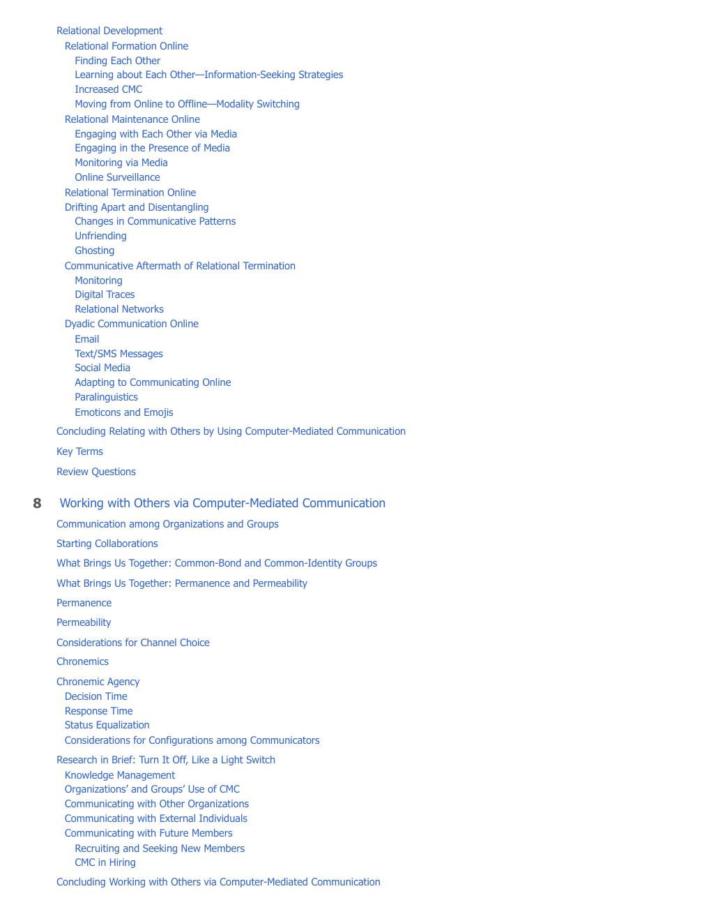 Preview page 8 of Computer Mediated Communication 2nd Edition By Caleb Carr