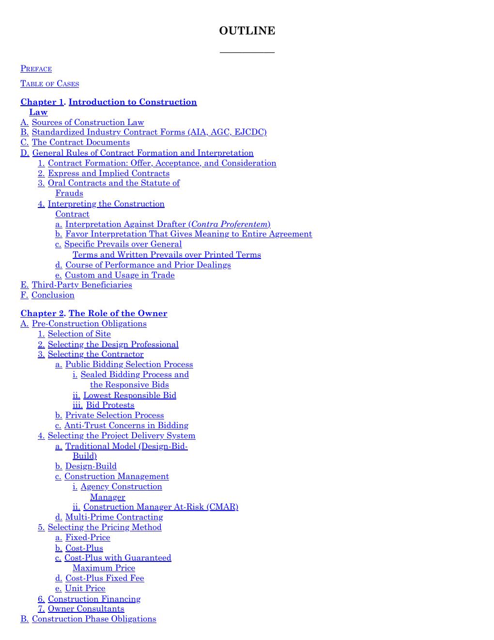Preview page 7 of Construction Law in a Nutshell 2nd Edition By Donald Campbell