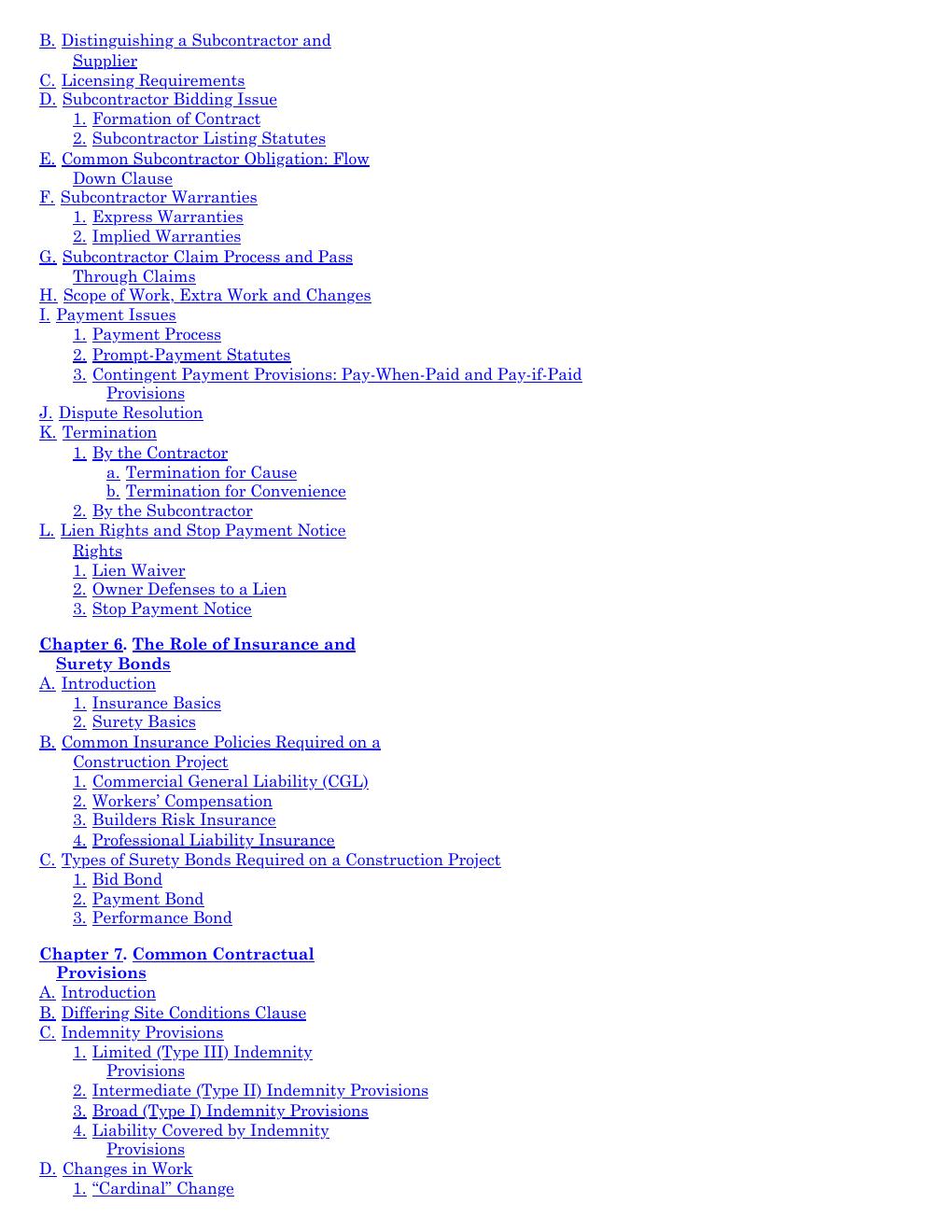 Preview page 9 of Construction Law in a Nutshell 2nd Edition By Donald Campbell