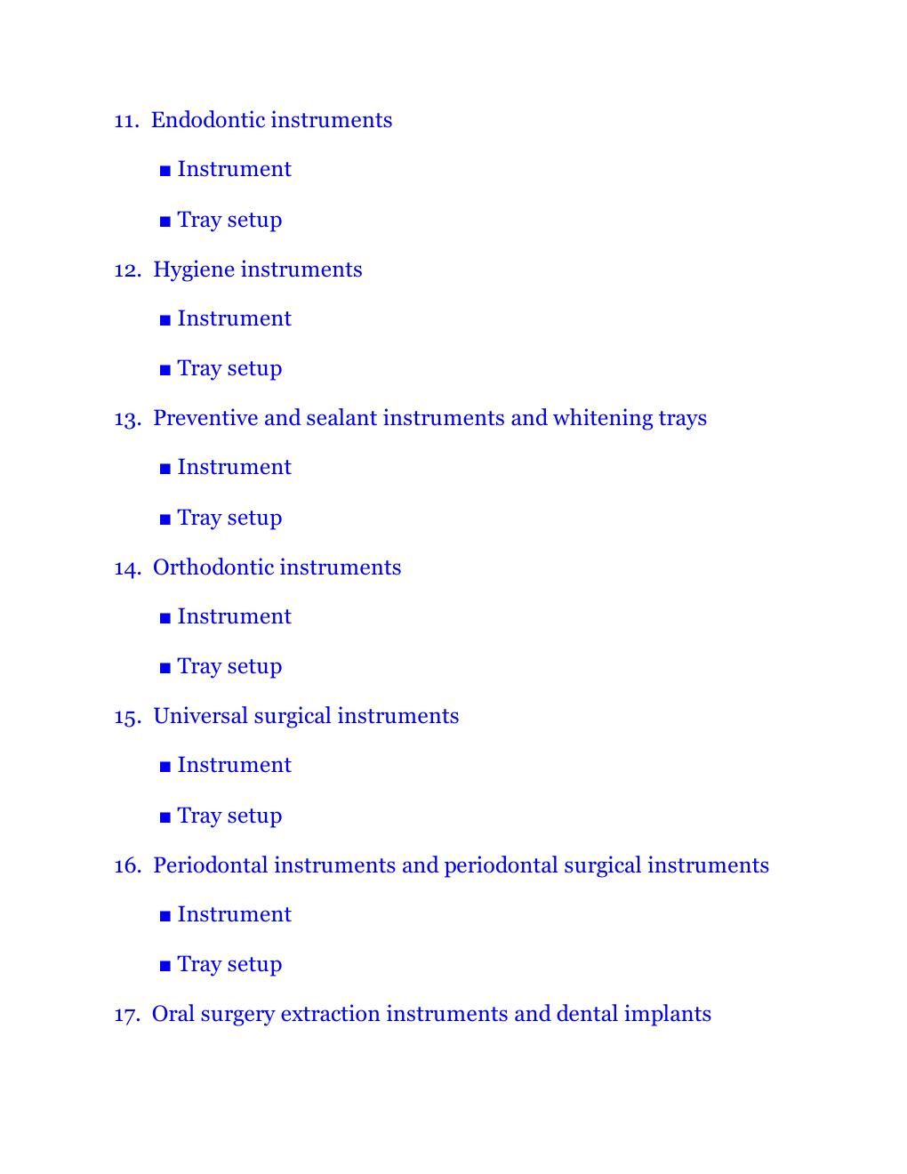 Preview page 5 of Dental Instruments A Pocket Guide 8th Edition By Linda Bartolomucci Boyd