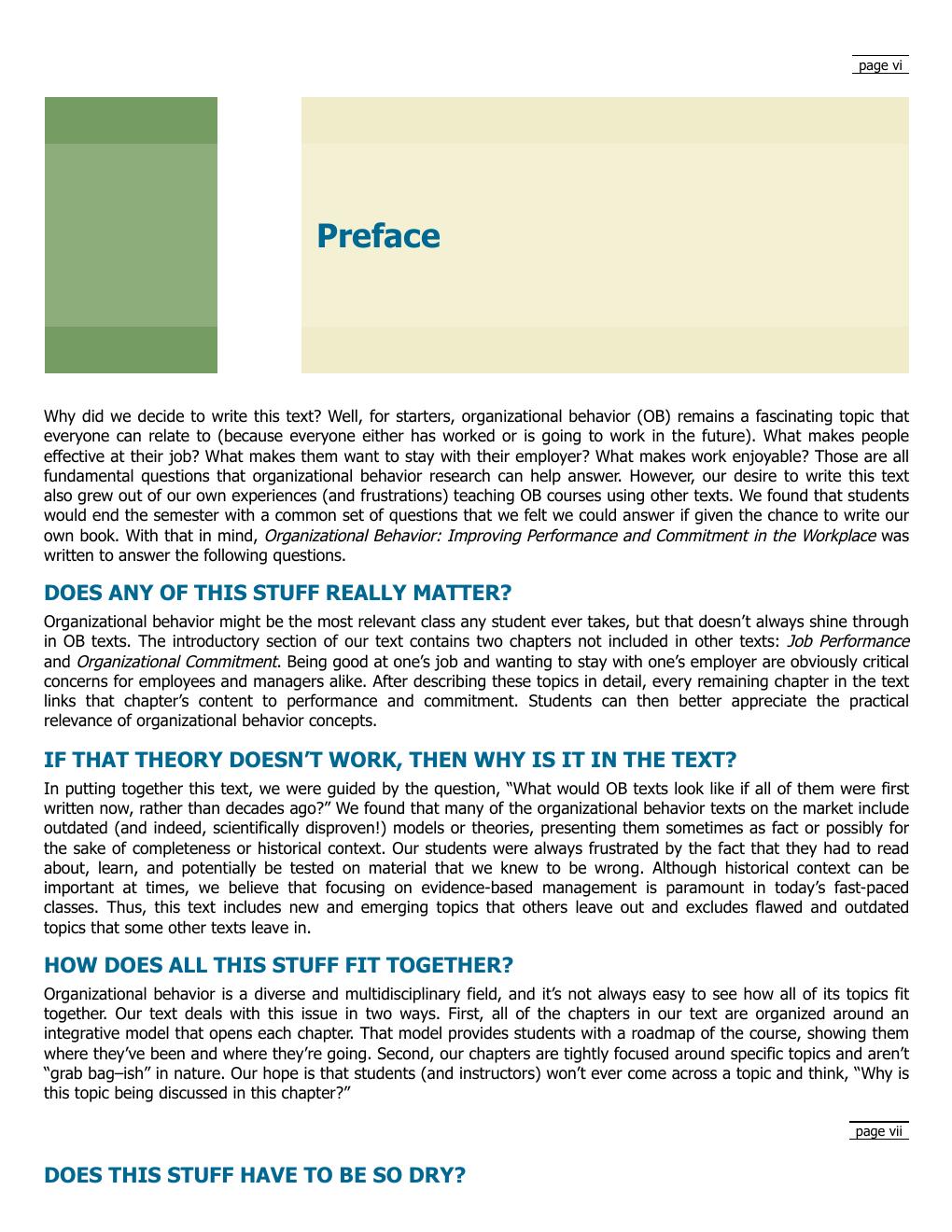 Preview page 8 of Organizational Behavior Improving Performance and Commitment in the Workplace 8th Edition By  Jason Colquitt, Jeffery Le