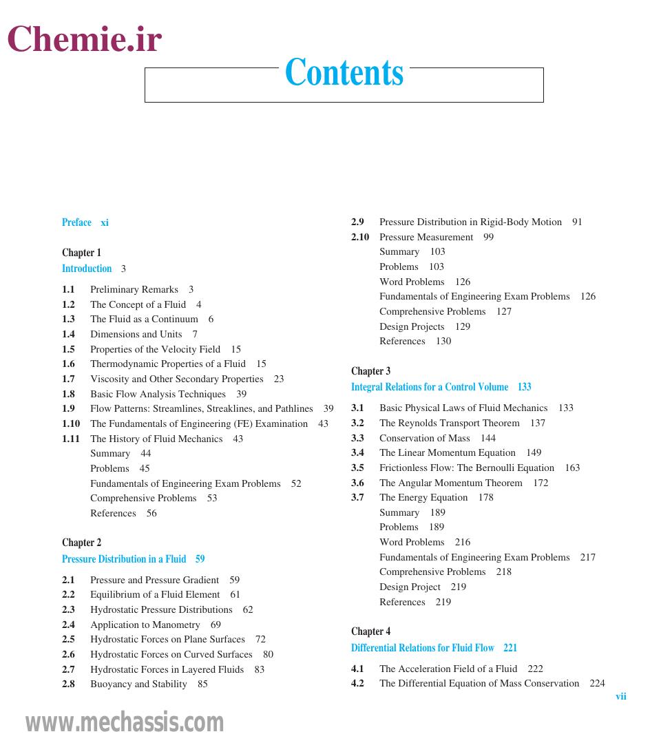 Preview page 8 of Fluid Mechanics 8th Edition By Frank White
