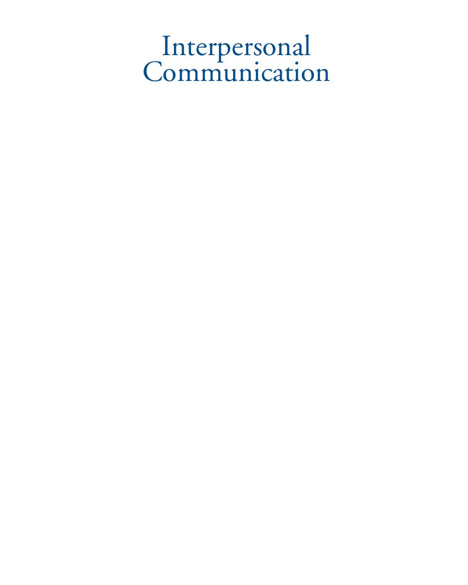 Preview page 4 of Interpersonal Communication 2nd Edition By Shelley D.Lane