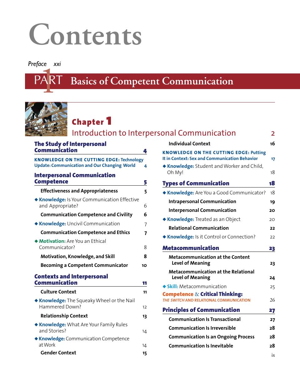 Preview page 10 of Interpersonal Communication 2nd Edition By Shelley D.Lane