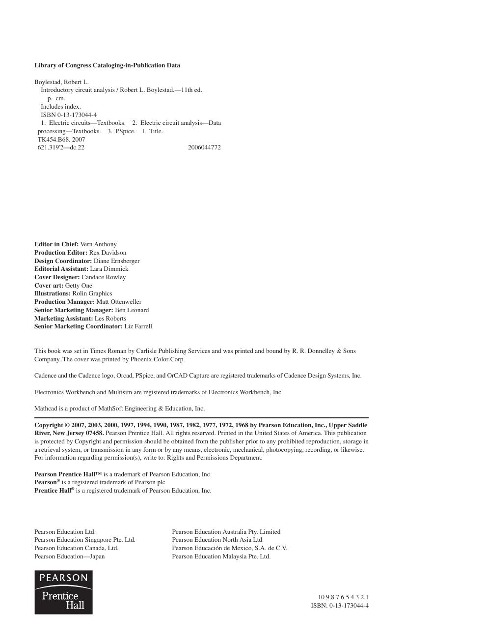 Preview page 2 of Introductory to Circuit Analysis 11th Edition By Robert Boylestad