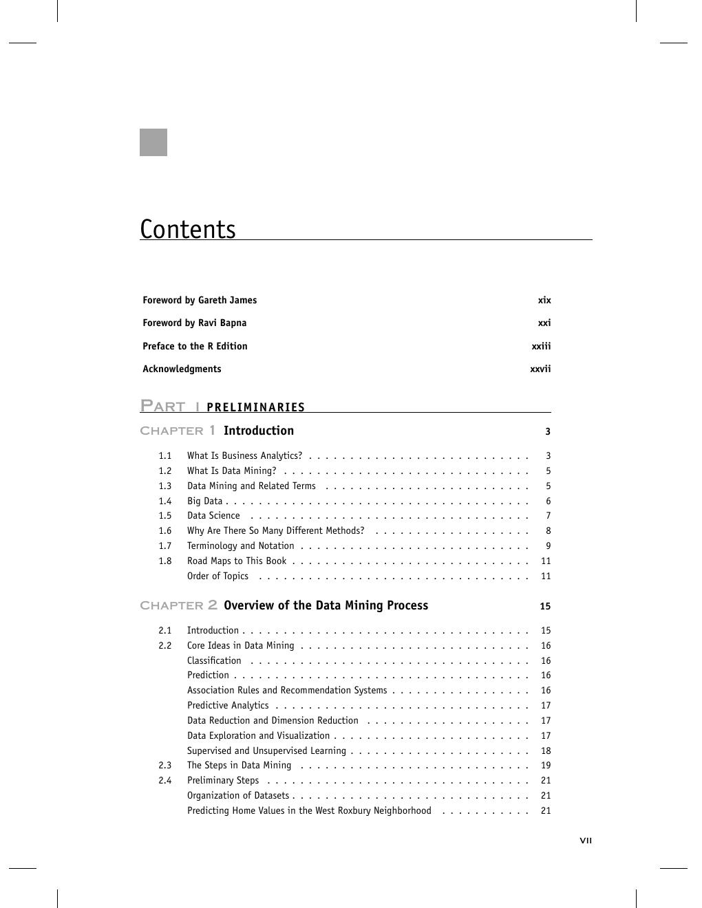 Preview page 9 of Data Mining for Business Analytics Concepts Techniques and Applications In R 1st Edition By Galit Shmueli, Peter Bruce,