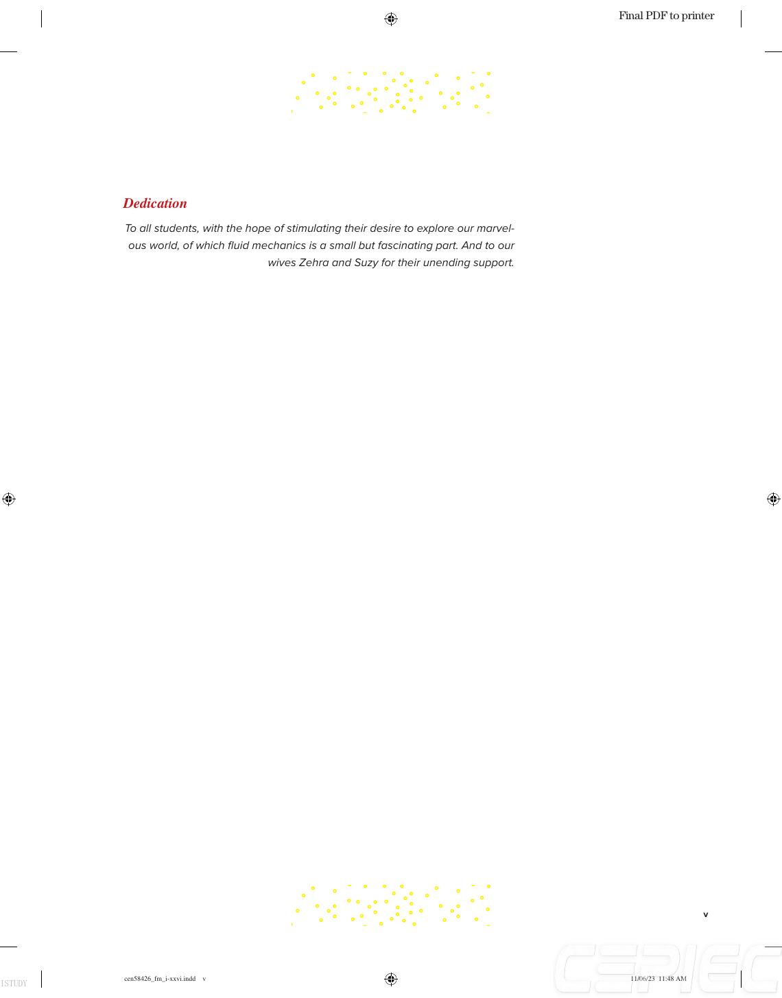 Preview page 6 of ISE Fluid Mechanics Fundamentals and Applications 2024 Release By John Cimbala