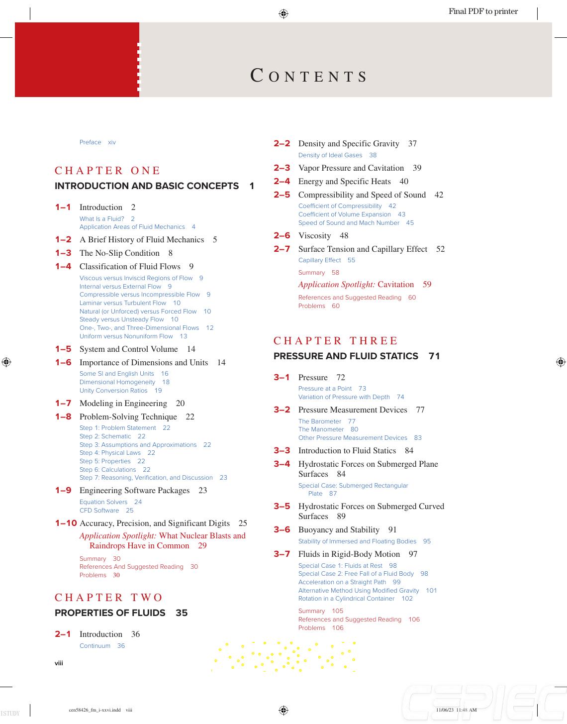 Preview page 9 of ISE Fluid Mechanics Fundamentals and Applications 2024 Release By John Cimbala