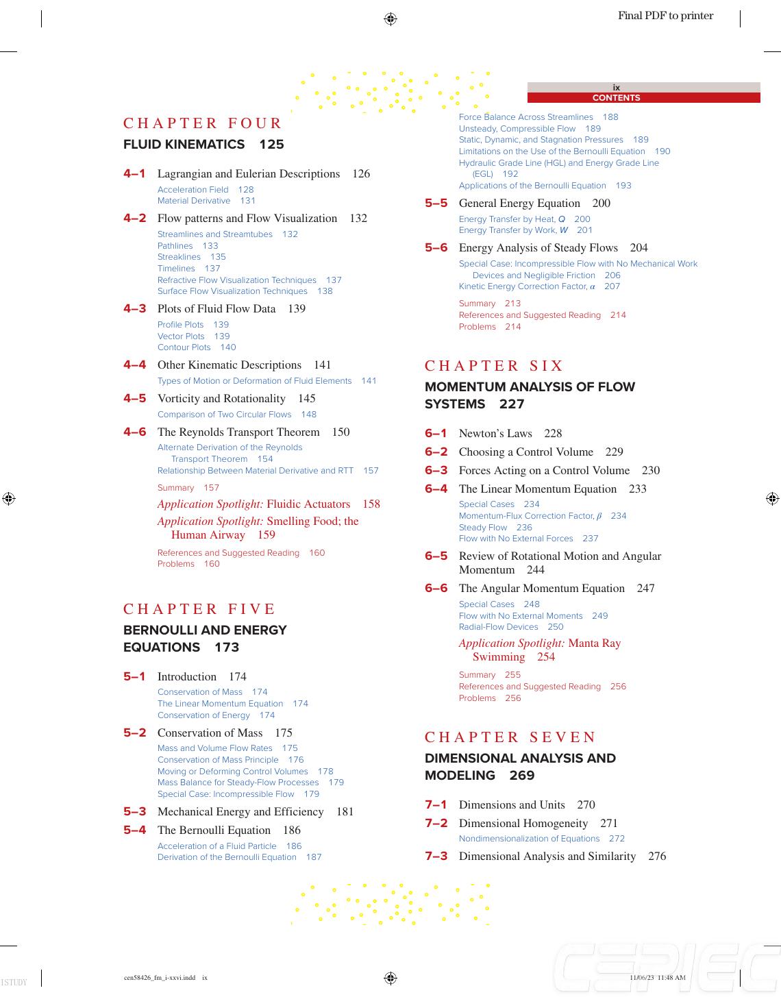 Preview page 10 of ISE Fluid Mechanics Fundamentals and Applications 2024 Release By John Cimbala