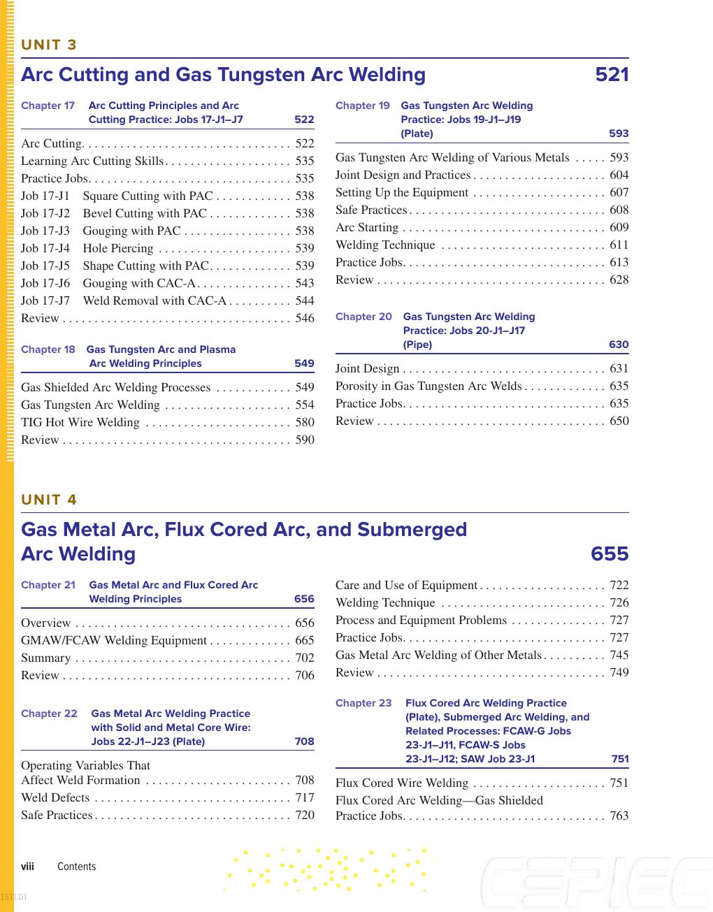 Preview page 9 of ISE Welding Principles And Practices 6th Edition By Edward Bohnart