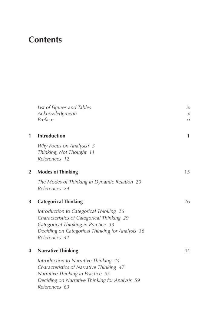 Preview page 8 of Modes of Thinking for Qualitative Data Analysis 2nd Edition By Melissa Freeman