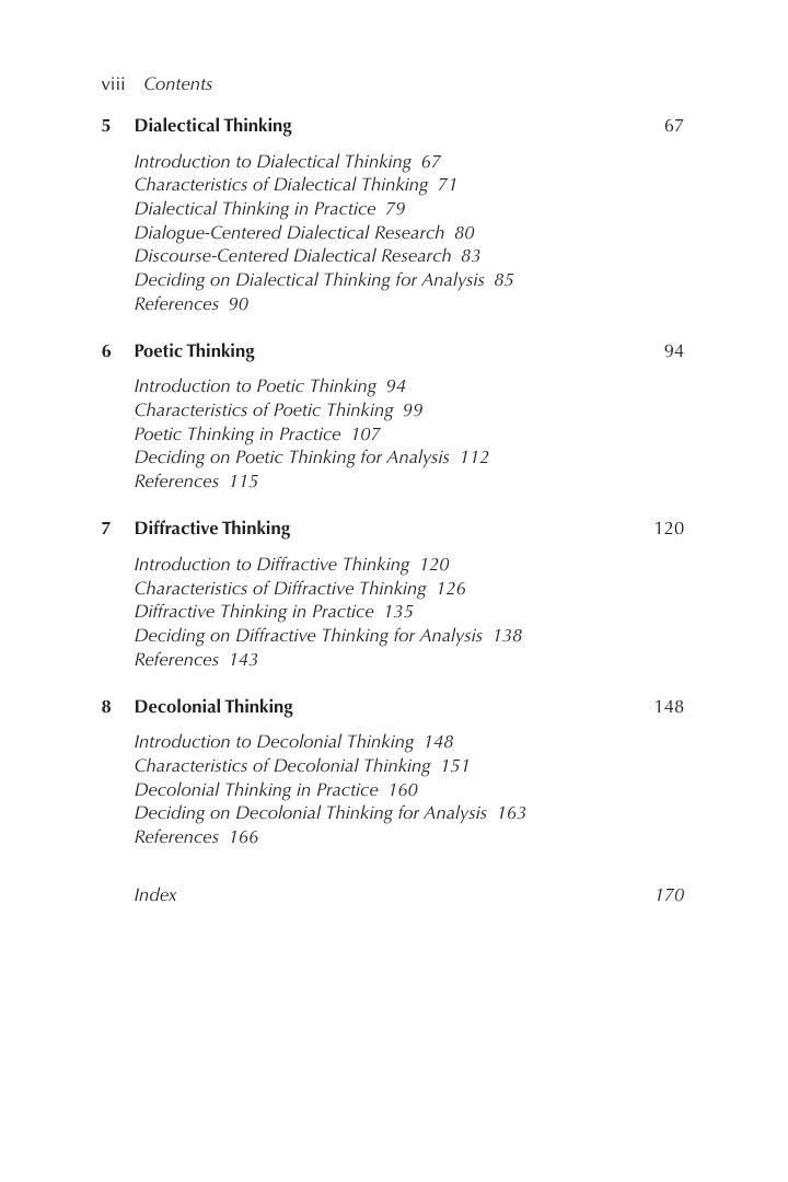 Preview page 9 of Modes of Thinking for Qualitative Data Analysis 2nd Edition By Melissa Freeman