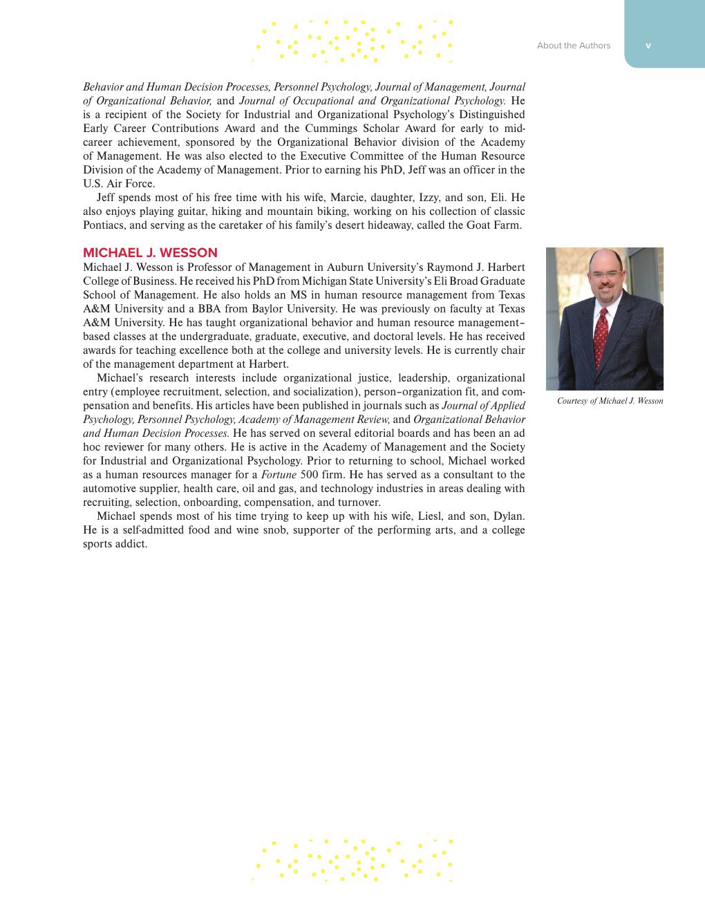 Preview page 6 of Organizational Behavior Improving Performance and Commitment in the Workplace 7th Edition By Jason Colquitt, Jeffery LeP