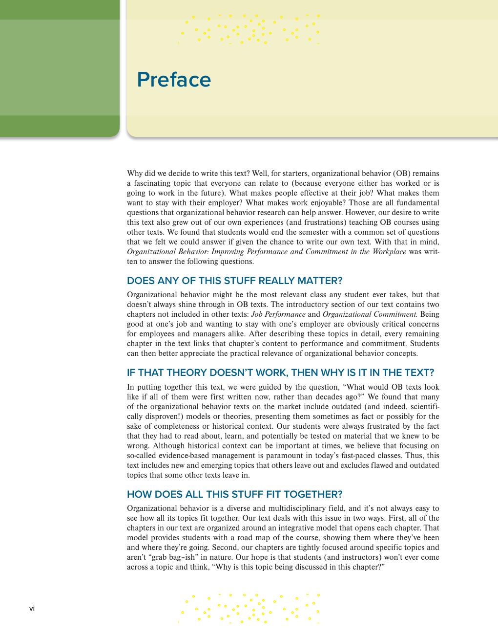 Preview page 7 of Organizational Behavior Improving Performance and Commitment in the Workplace 7th Edition By Jason Colquitt, Jeffery LeP