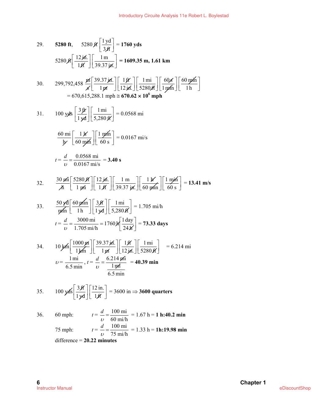 Preview page 9 of Instructor Manual For Introductory Circuite Analysis 11th Edition By Robert L. Boylestad