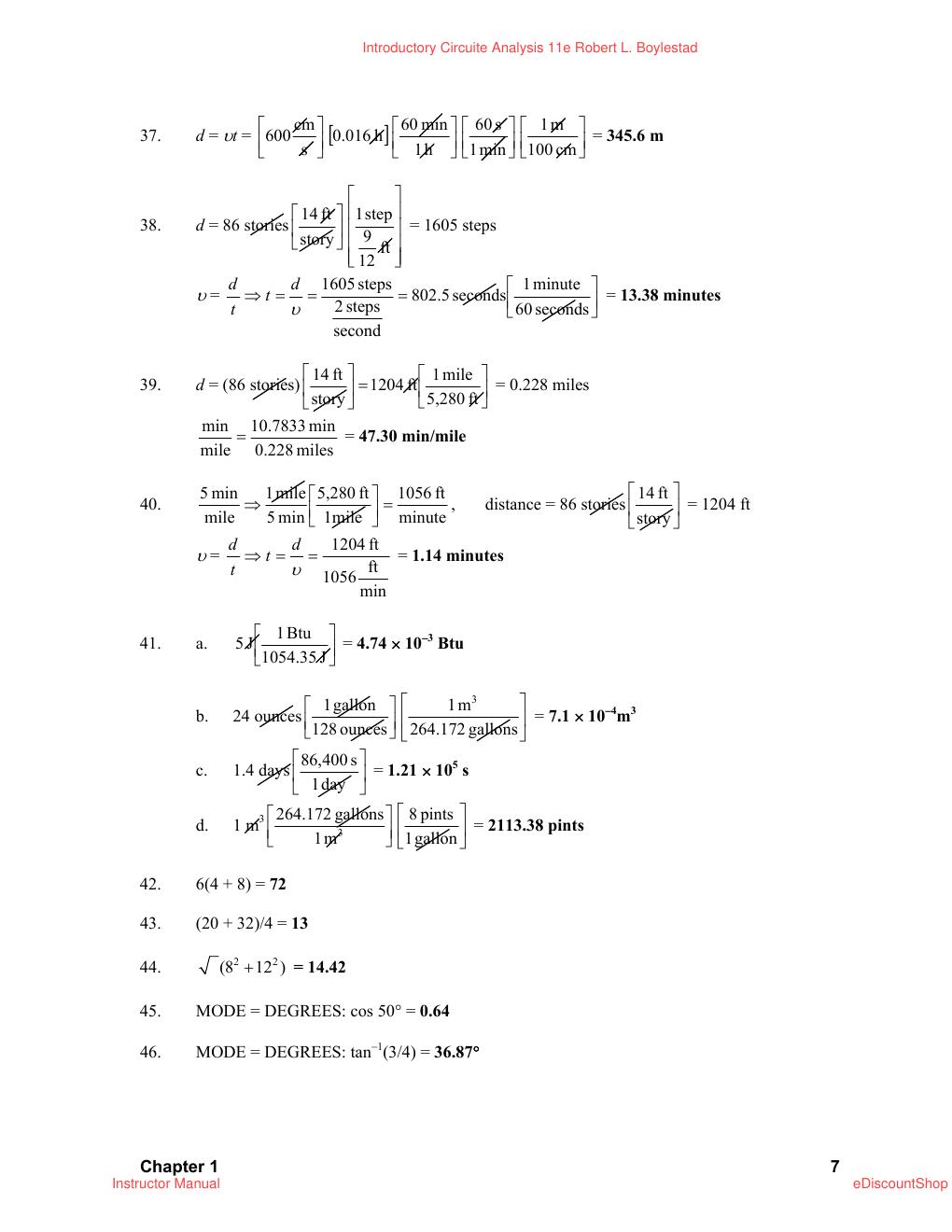 Preview page 10 of Instructor Manual For Introductory Circuite Analysis 11th Edition By Robert L. Boylestad