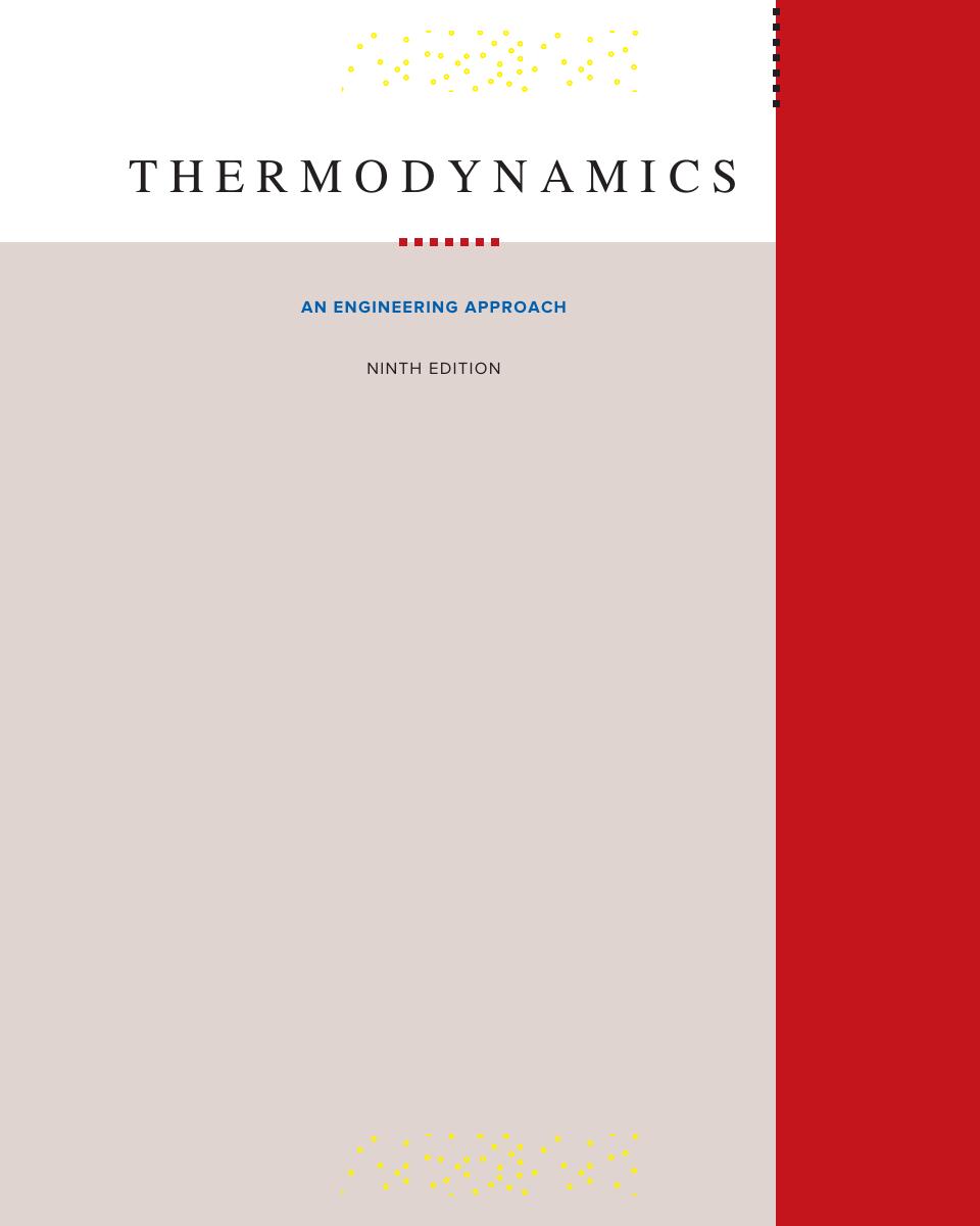 Preview page 2 of Thermodynamics An Engineering Approach 9th Edition By Yunus Cengel, Michael Boles