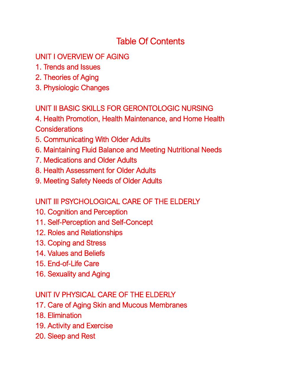 Preview page 3 of Basic Geriatric Nursing 9th Edition By Patricia Williams | Test Bank |