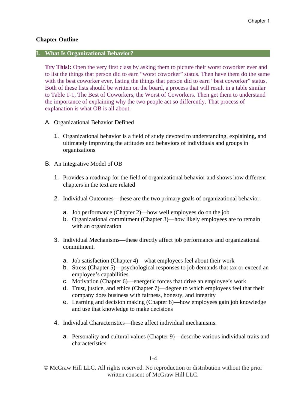 Preview page 5 of Organizational Behavior Improving Performance and Commitment in the Workplace 8th Edition By Jason Colquitt, Jeffery LeP