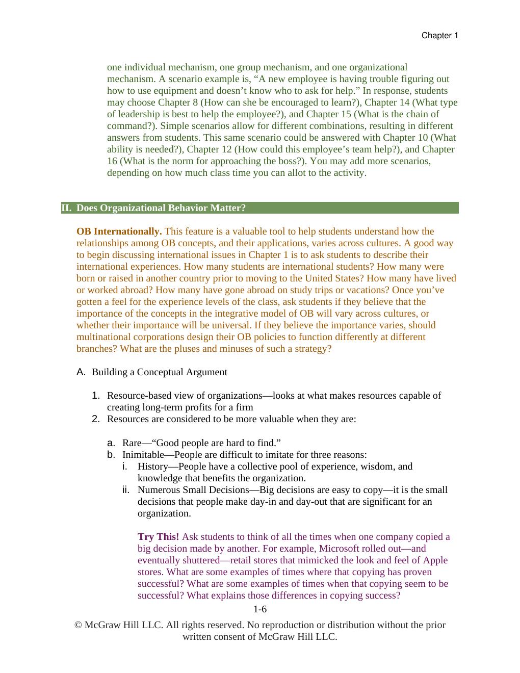Preview page 7 of Organizational Behavior Improving Performance and Commitment in the Workplace 8th Edition By Jason Colquitt, Jeffery LeP