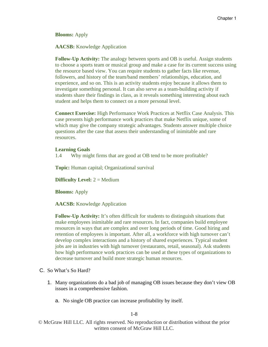 Preview page 9 of Organizational Behavior Improving Performance and Commitment in the Workplace 8th Edition By Jason Colquitt, Jeffery LeP