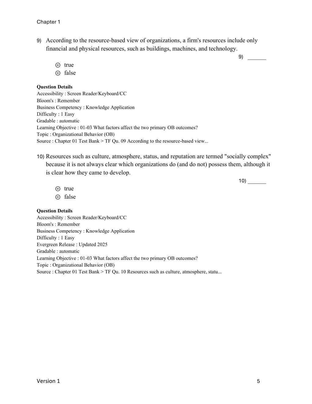Preview page 6 of Organizational Behavior Improving Performance and Commitment in the Workplace 8th Edition By Jason Colquitt, Jeffery LeP
