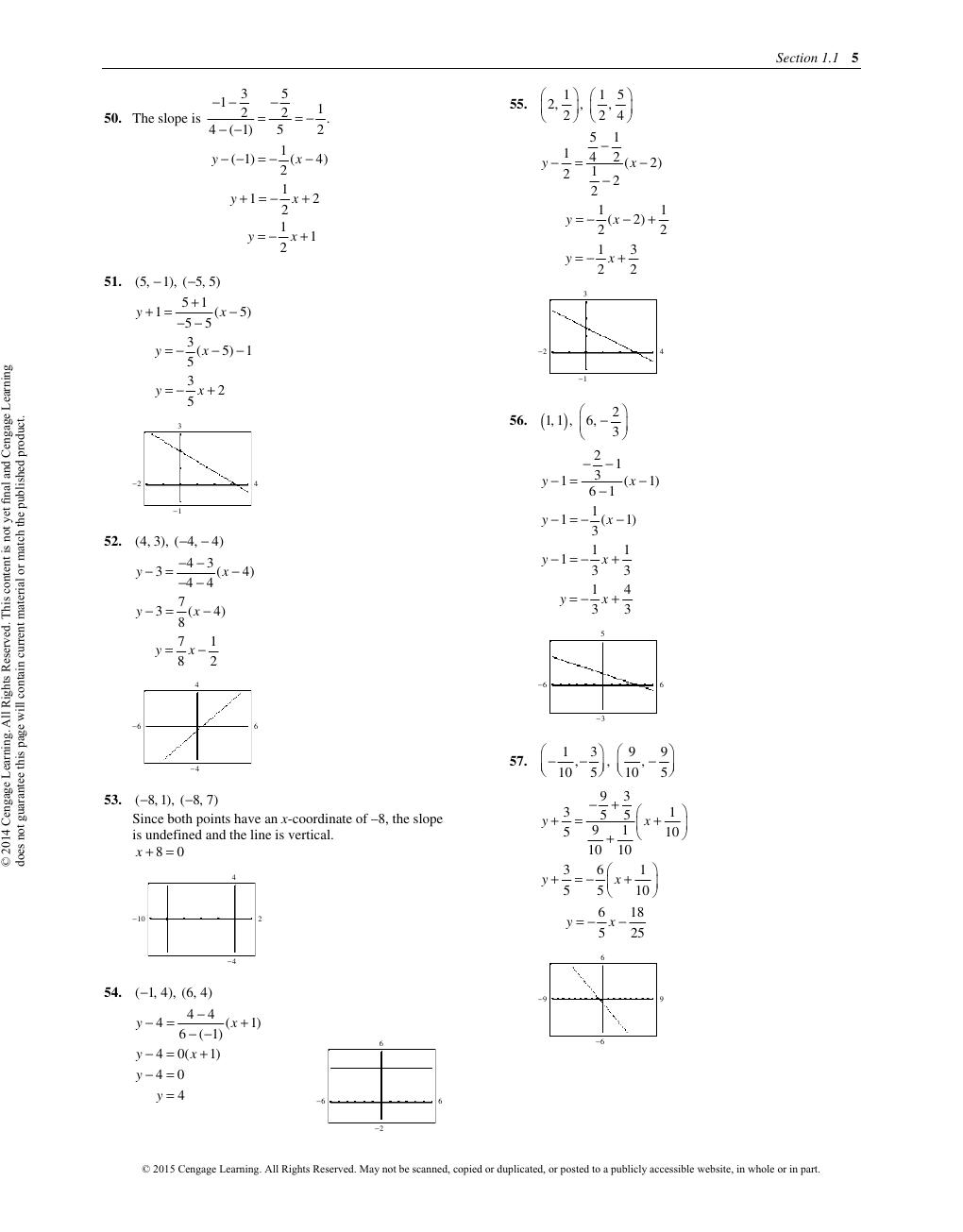 Preview page 8 of Precalculus with Limits A Graphing Approach (Texas Edition) 6th Edition By Ron Larson | Solutions Manual |