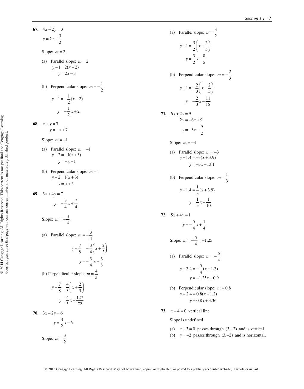 Preview page 10 of Precalculus with Limits A Graphing Approach (Texas Edition) 6th Edition By Ron Larson | Solutions Manual |
